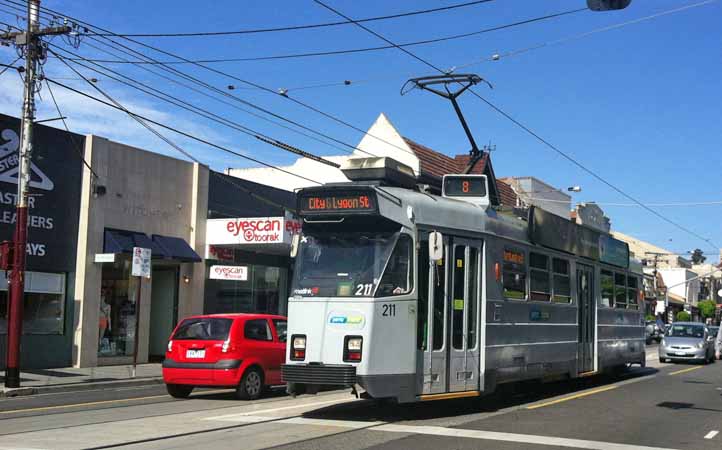 Yarra Tram class Z3 211